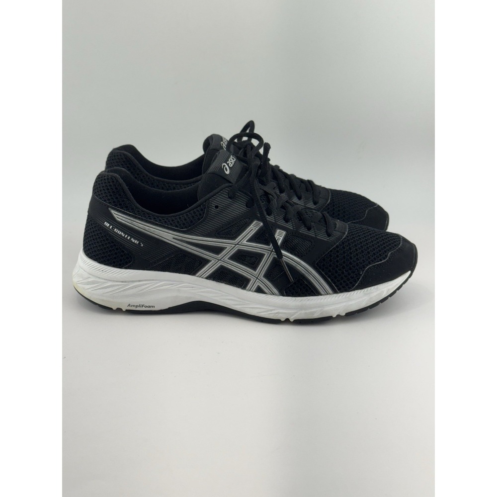 ASICS GEL-Contend 5 Shoes Mens Black Mesh Running Sneakers 1012A234 Size 9